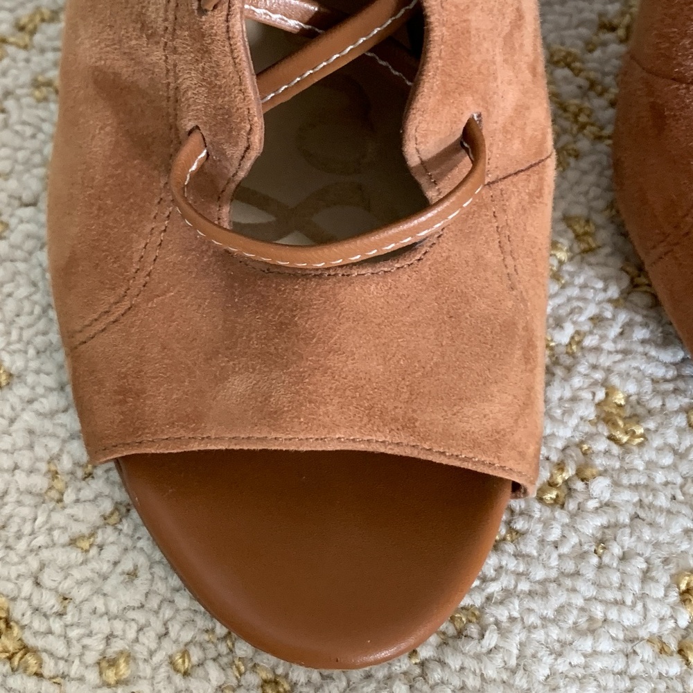 Sam Edelman Open Toed Bootie - Like New - image 2